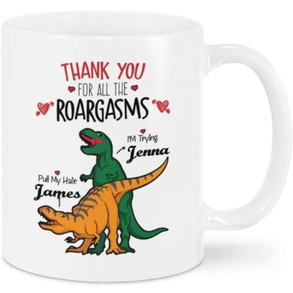NWT WHITE BEVERAGE MUG Boyfriend/Girlfriend - Thank You Gift For Husband/Wife